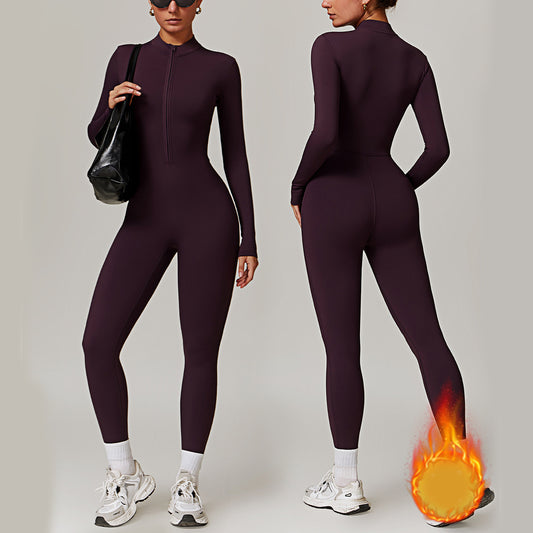 Active Luxe™ Zipper Jumpsuit