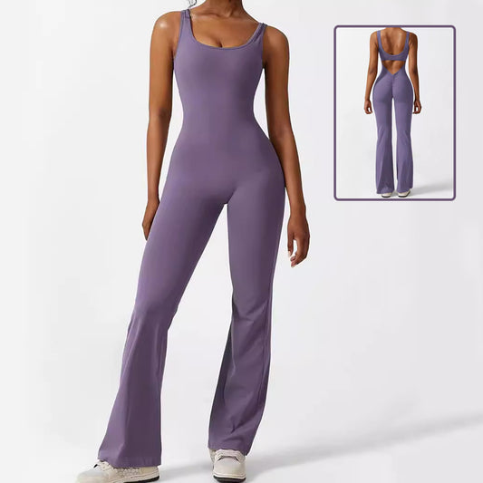 Power Pose™ Flared Active Jumpsuit